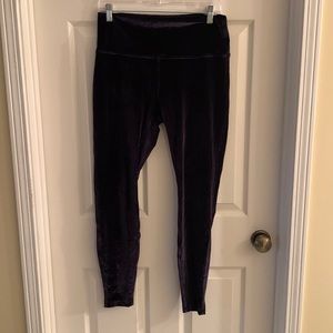 Lululemon size 12 black Wunder Under High Rise leggings